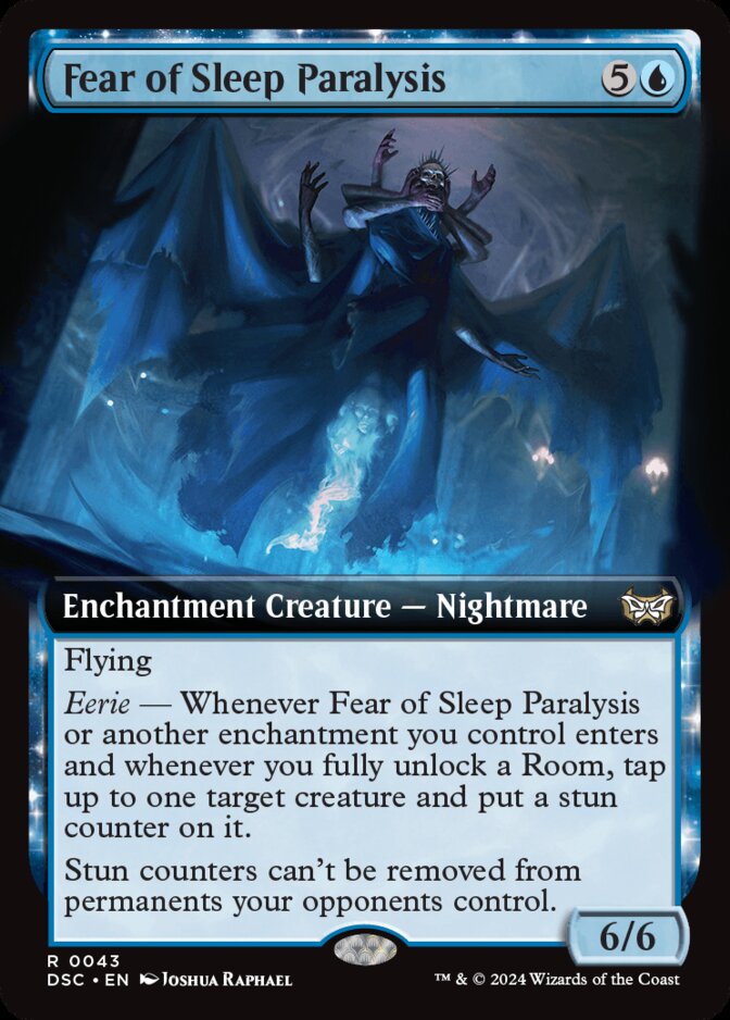 Fear of Sleep Paralysis <extended> [DSC]