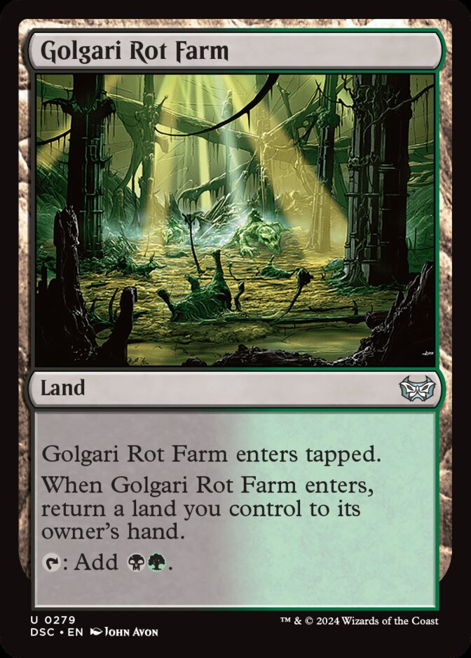 Golgari Rot Farm [DSC]