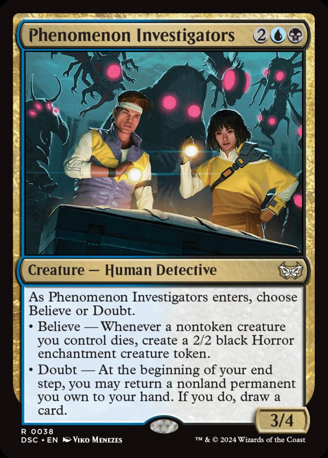 Phenomenon Investigators [DSC]