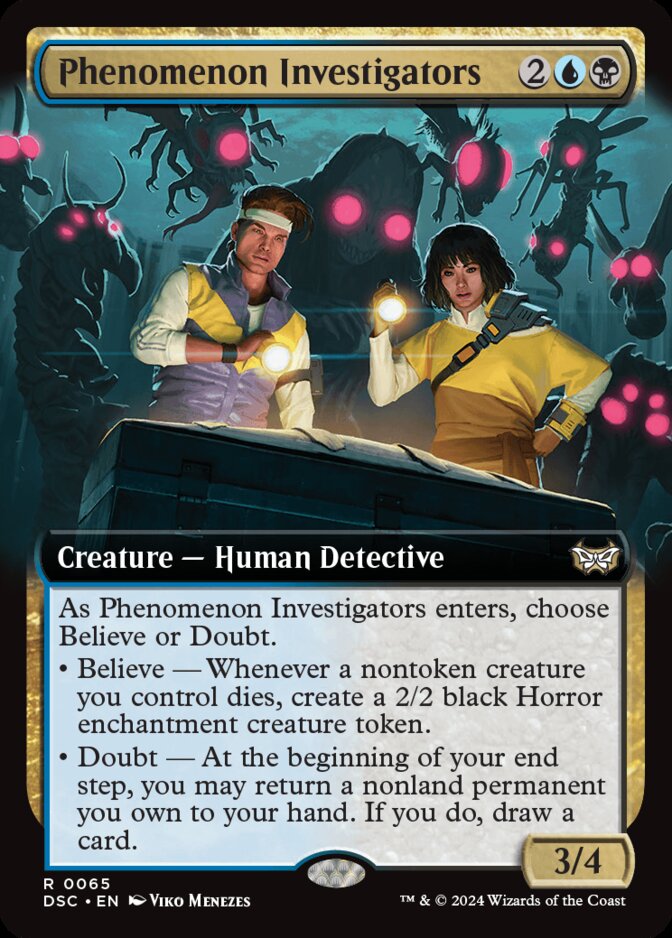 Phenomenon Investigators <extended> [DSC]