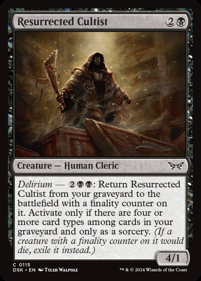 Resurrected Cultist [DSK]