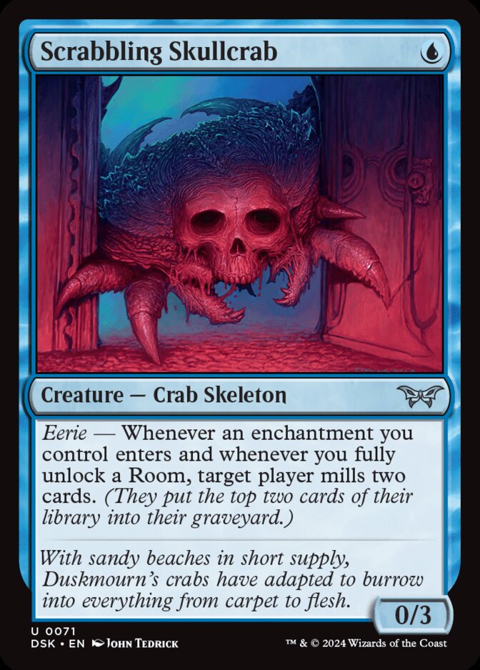 Scrabbling Skullcrab [DSK]